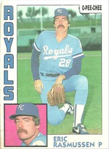 1984 O-Pee-Chee Baseball Cards 377     Eric Rasmussen